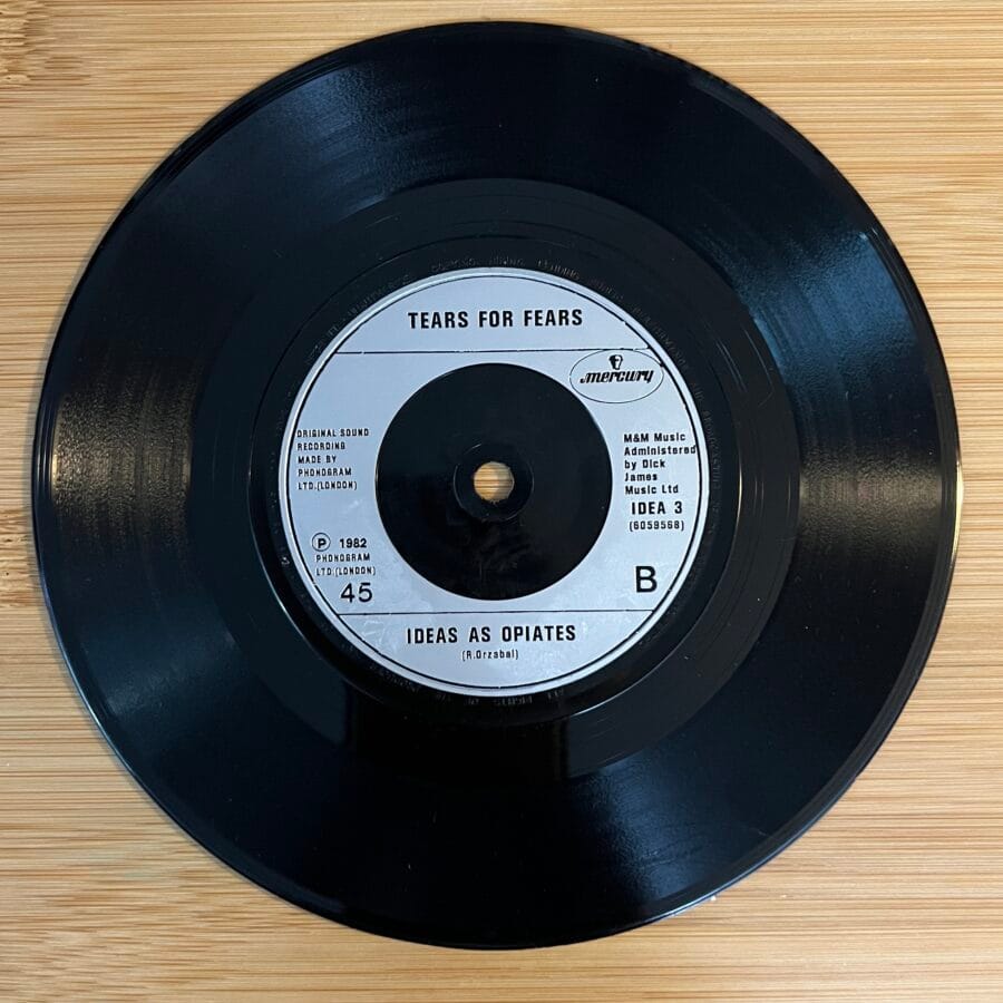 Tears for Fears – Mad World / Ideas as Opiates **Used 7-inch** - Image 3