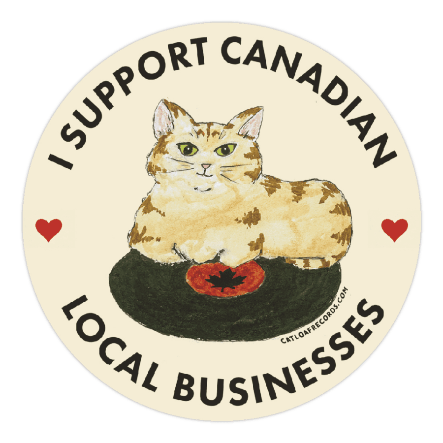 I Support Canadian Businesses Sticker - Image 2