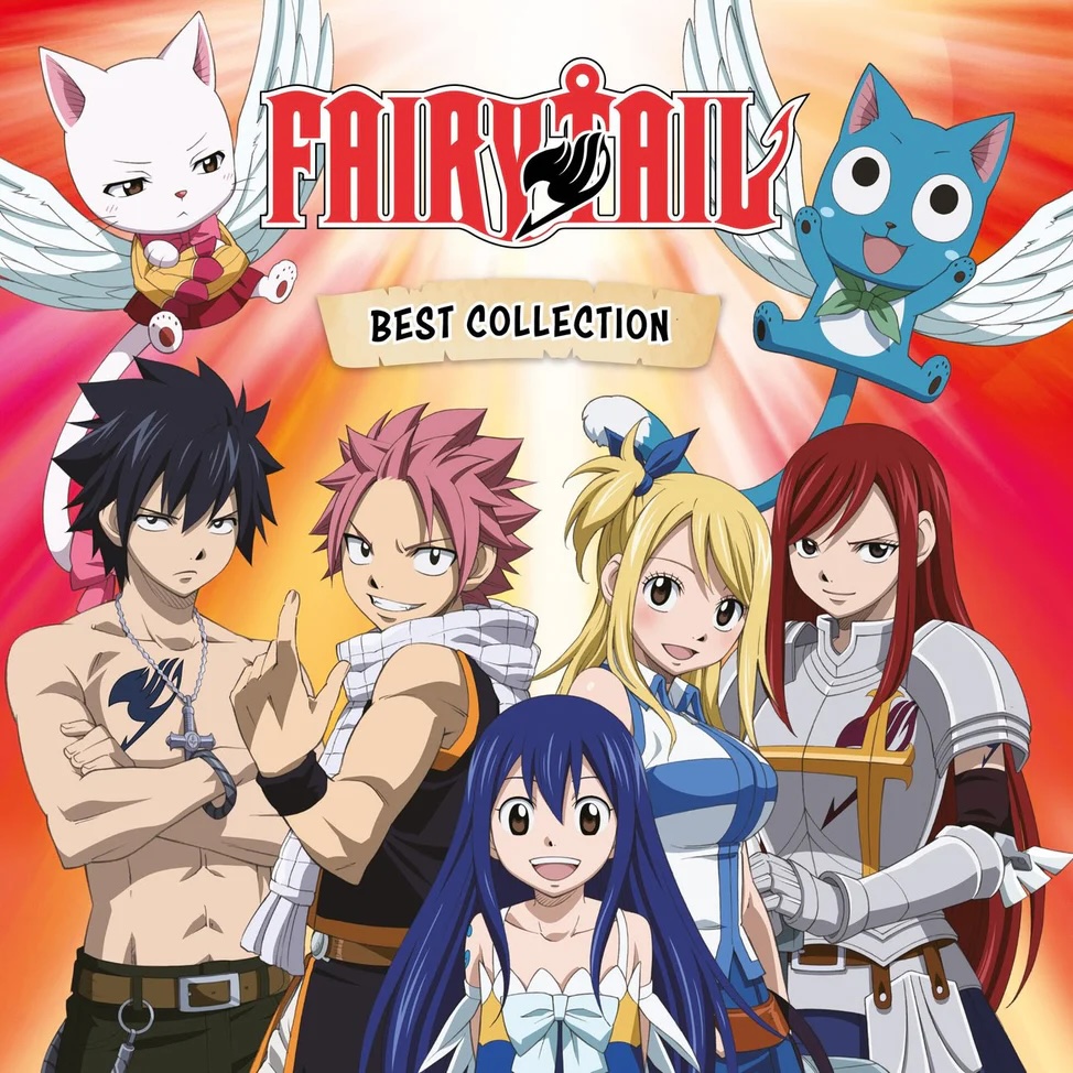 Various Artists - Fairy Tail - Best Collection (2LP Orange Vinyl